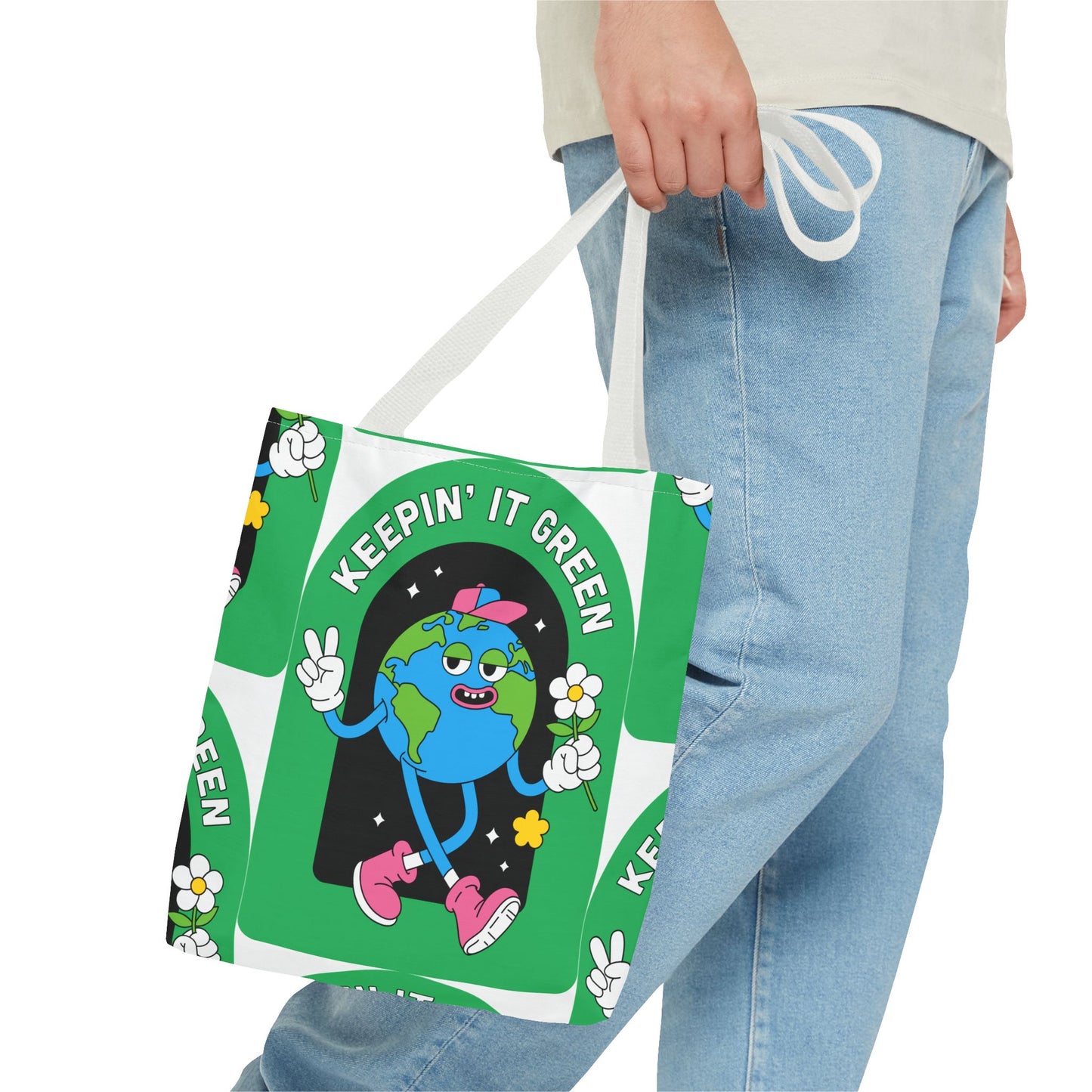 Eco-Friendly Tote Bag, Stylish Reusable Shopping Bag.