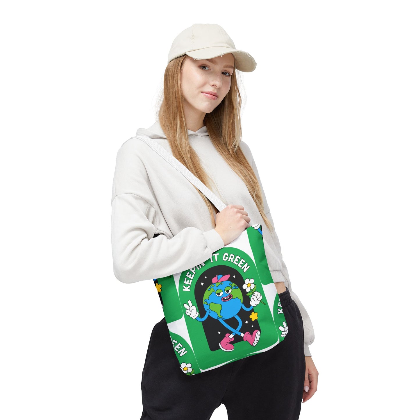 Eco-Friendly Tote Bag, Stylish Reusable Shopping Bag.