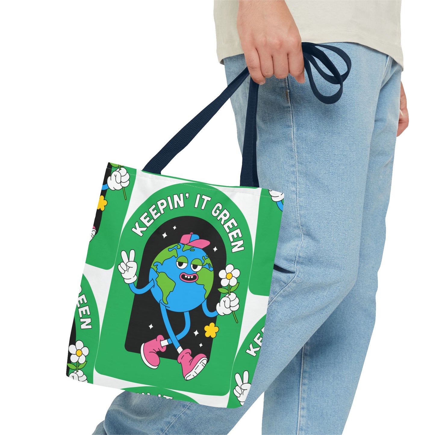 Eco-Friendly Tote Bag, Stylish Reusable Shopping Bag.