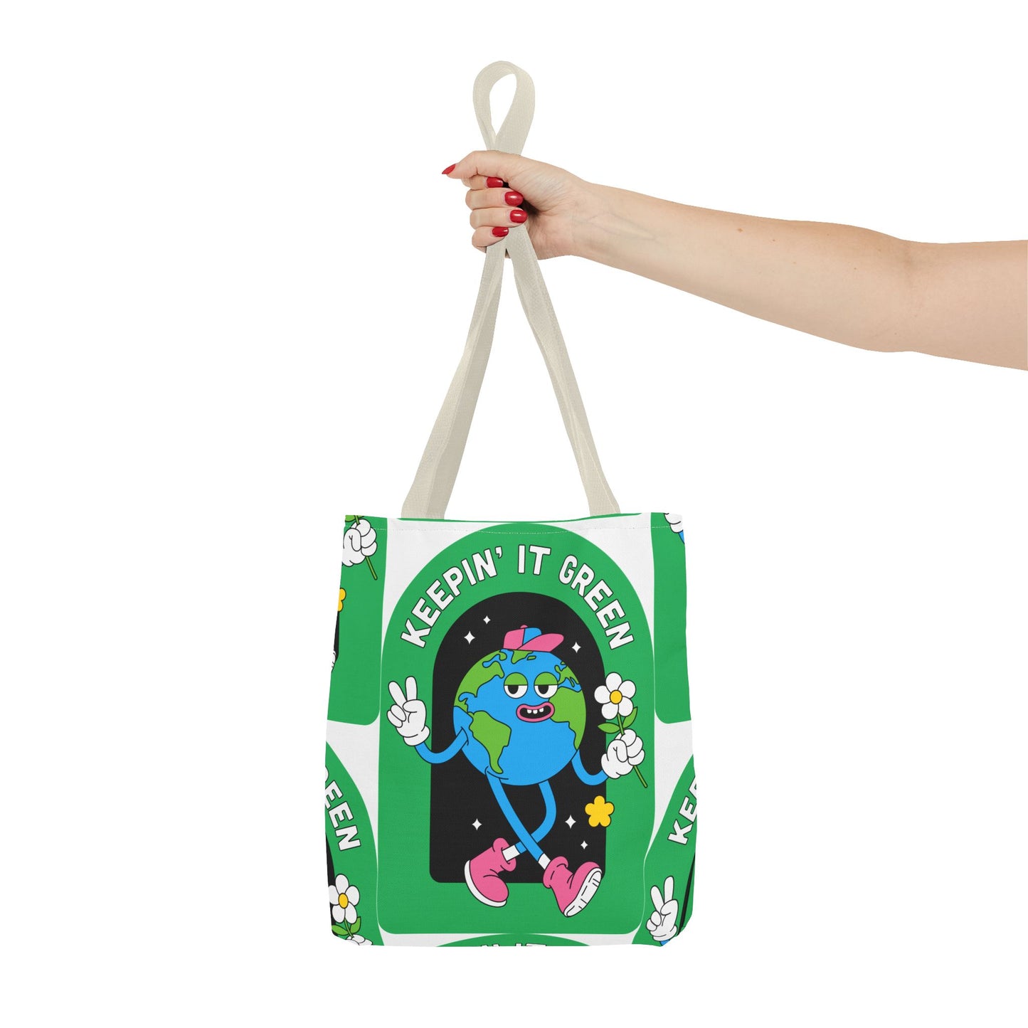 Eco-Friendly Tote Bag, Stylish Reusable Shopping Bag.
