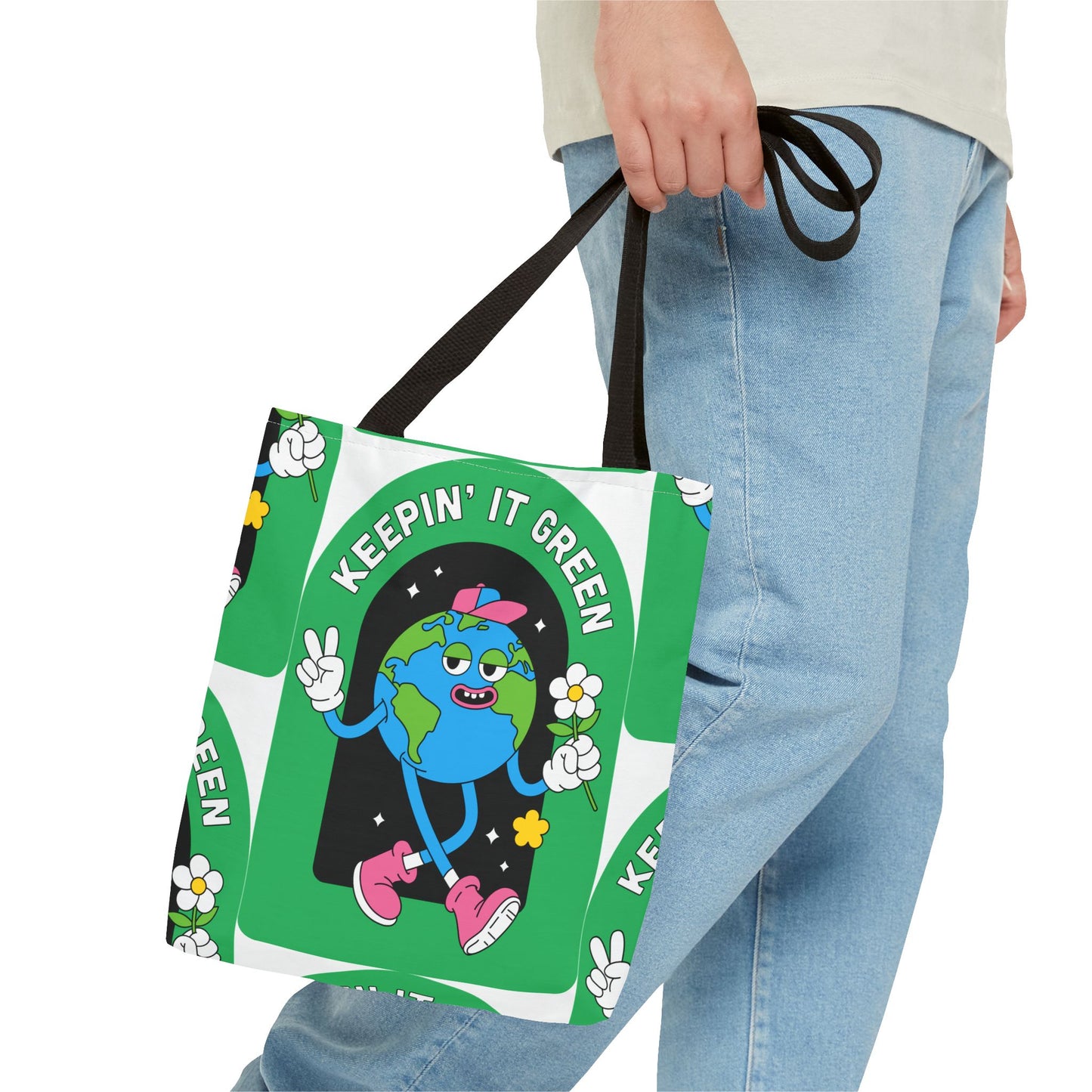 Eco-Friendly Tote Bag, Stylish Reusable Shopping Bag.