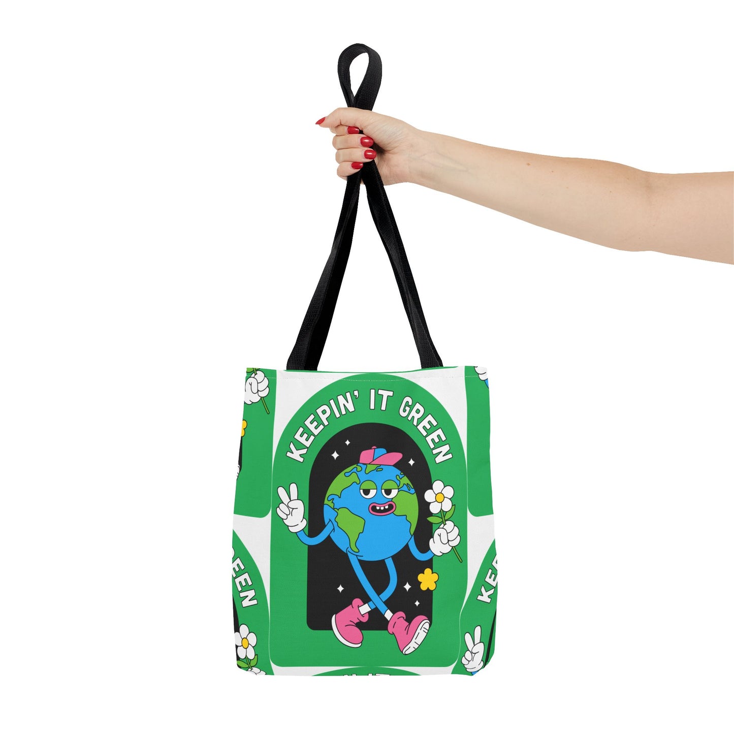 Eco-Friendly Tote Bag, Stylish Reusable Shopping Bag.