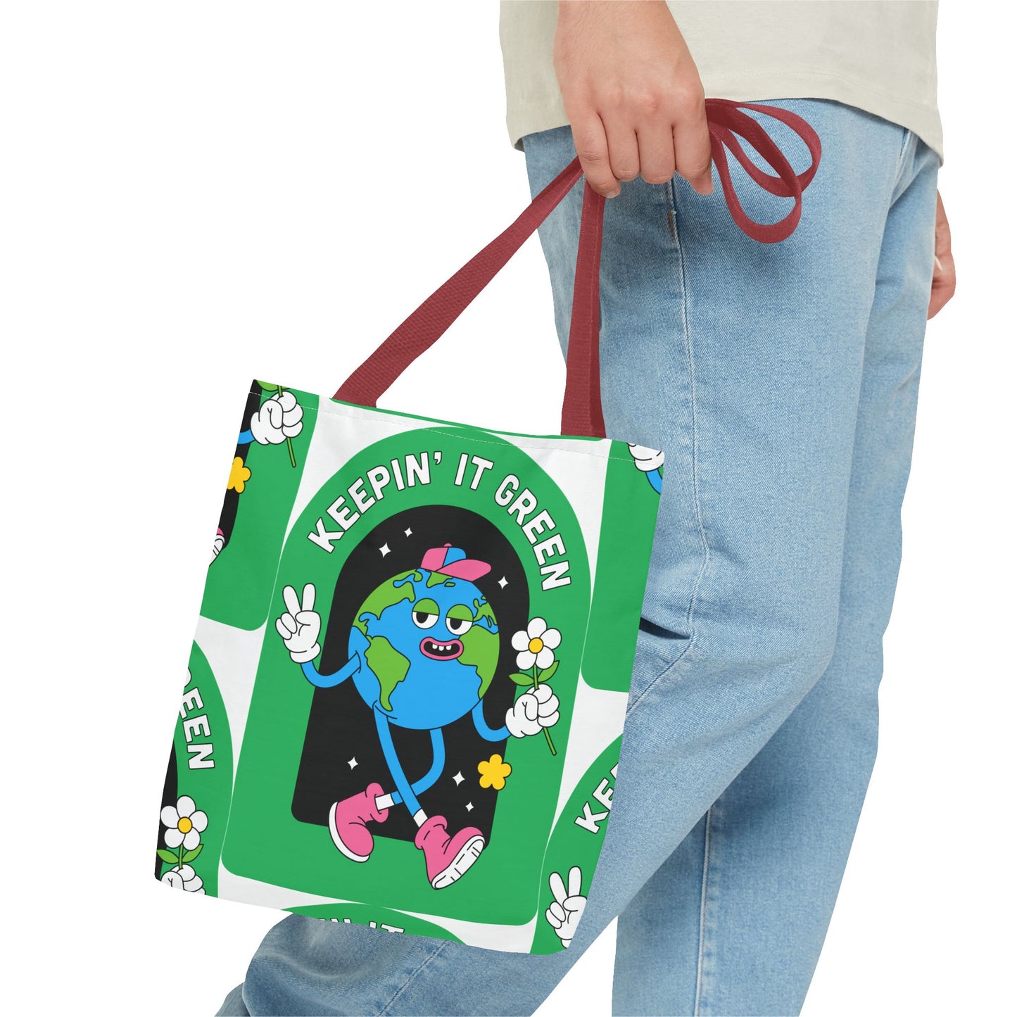 Eco-Friendly Tote Bag, Stylish Reusable Shopping Bag.