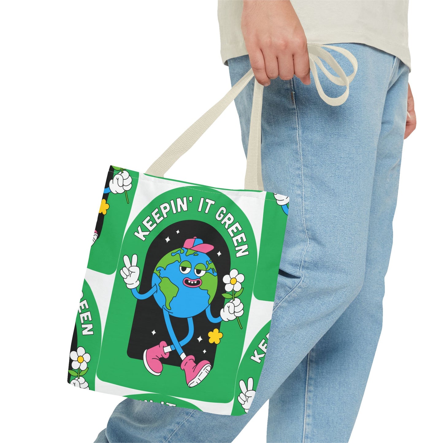 Eco-Friendly Tote Bag, Stylish Reusable Shopping Bag.