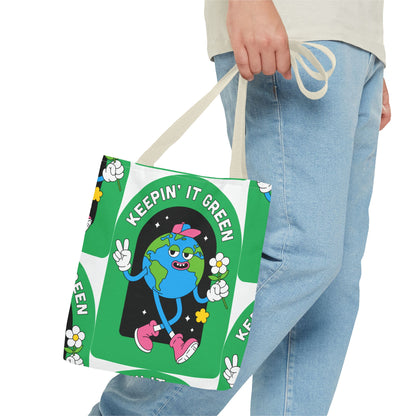 Eco-Friendly Tote Bag, Stylish Reusable Shopping Bag.
