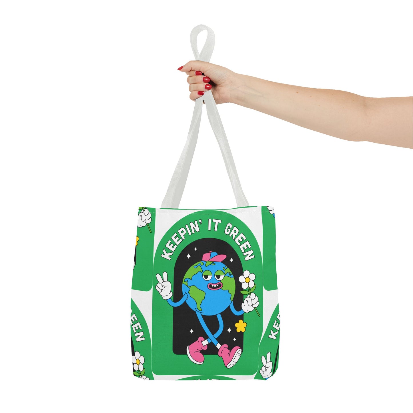 Eco-Friendly Tote Bag, Stylish Reusable Shopping Bag.